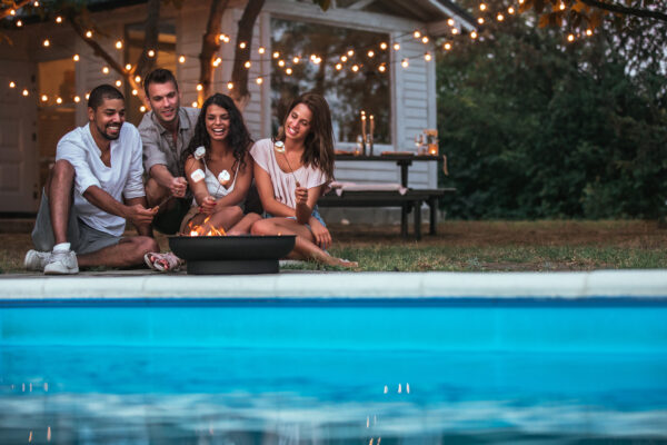 Poolside fun