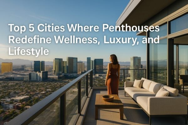 Top 5 Cities Where Penthouses Redefine Wellness, Luxury, and Lifestyle